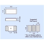 Euroquartz晶振,EQ156晶振,32.7680KHZ-12.5pF-PH32768F-20/-40+85/80k晶振